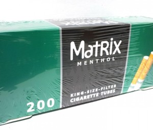 Tuburi tigari: Matrix Menthol - www.tuburipentrutigari.ro
