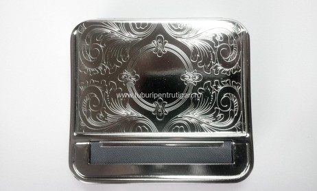 Aparat METALIC AUTOMAT pentru RULAT tutun Strong Box cu tabachera inclusa