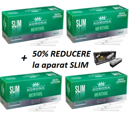 tuburi pentru tigari mentol oferta