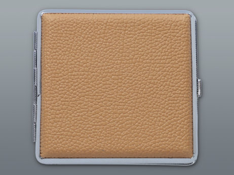 tabachera metal crem